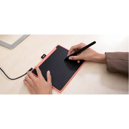 Tableta Digitalizadora Huion Inspiroy Rts-300 Rosa Dibujo - Imagen 5