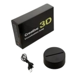 Lampara Portatil 3 D Creative Ilusion