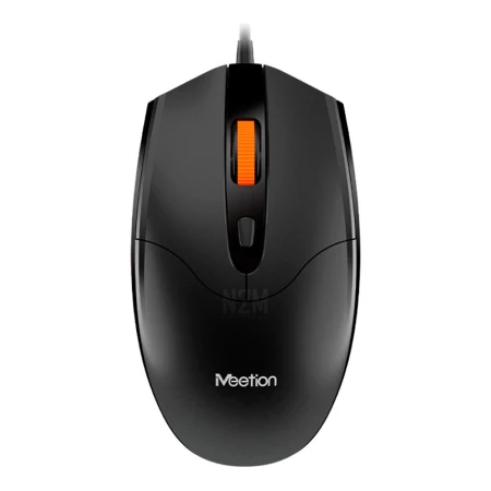 Mouse Con Sensor Optico Cable Usb 1600 Dpi Meetion Mt-m362