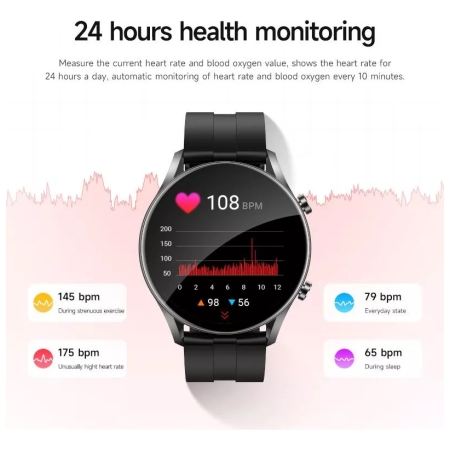 Reloj Inteligente Smartwatch Hoco Y7 Llamadas Whatsapp - Imagen 6