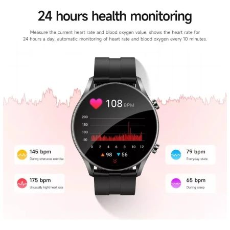 Reloj Inteligente Smartwatch Hoco Y7 Llamadas Whatsapp - Imagen 6