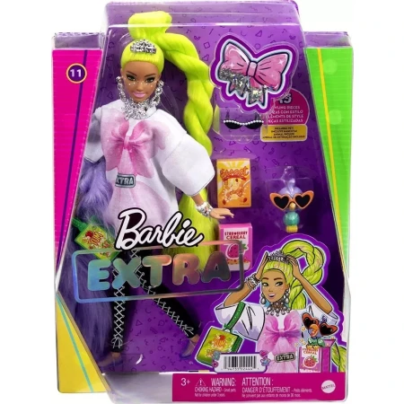 Muñeca Barbie Extra Cabello Trenza Hdj44 Mundo Kanata - Imagen 6