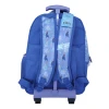 Mochila Escolar Niña Escolar Frozen Con Carro Celeste - Imagen 3