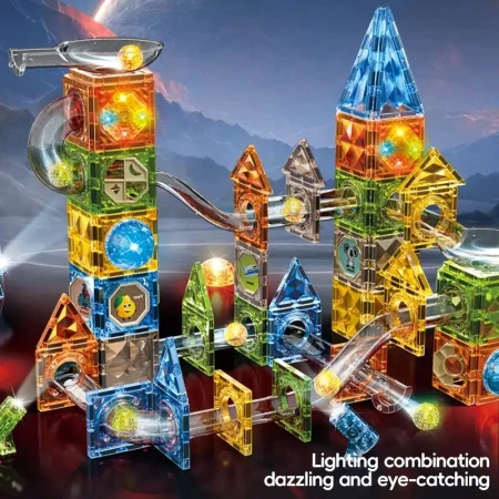 Bloques Magnéticos De Superficie De Diamante 156 Piezas - Imagen 3