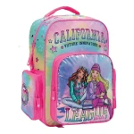 Mochila De Colgar Espalda Barbie California Barbie 17 Rosa