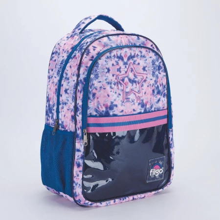 Mochila Escolar De Espalda Filgo Starpak 18 Star Violeta - Imagen 2