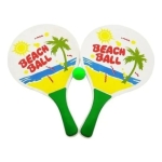 Juego Paletas Madera Sport Playa 8528 Mundo Kanata