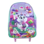 Mochila Escolar Carro Filgo Minipak 12 Pulgada Diseño Gatito