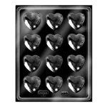 Molde Acetato Para Bombones En Forma De Corazon