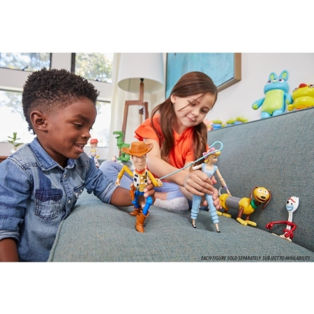 Toy Story 4 Figura De Ducky Articulada Jugueteria El Pehuen - Imagen 6