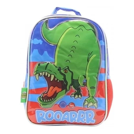 Mochila Dinosaurios T Rex 12 Jardin Espalda Infantil