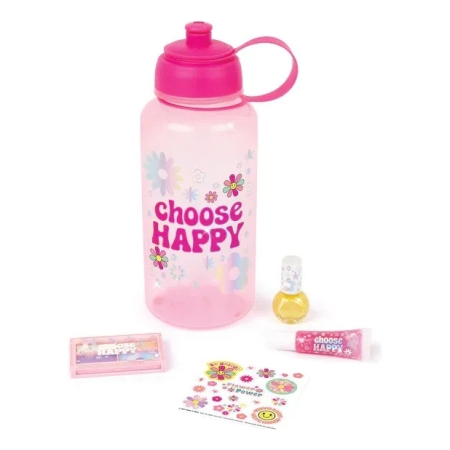 Botella De Agua Con Acceosrios De Belleza 2108 Mundo Kanata - Imagen 2