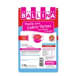 Ballina Pasta Para Cubrir Tortas Sabor Dulce De Leche 500g