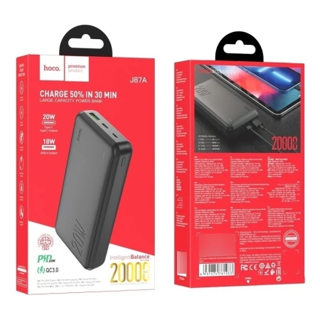 Power Bank Hoco J87 20000 Mah Mundo Kanata - Imagen 6