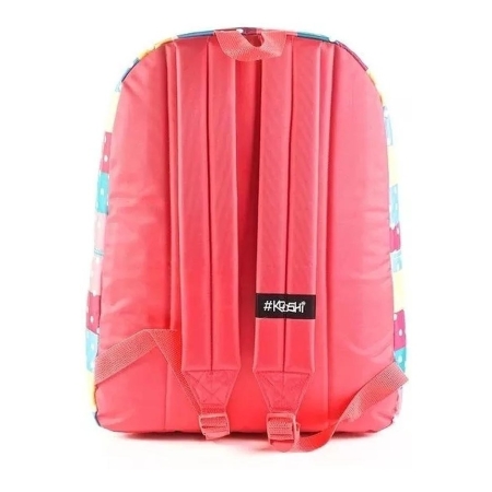 Mochila Escolar Kooshi Dots 17 Pulgadas Espalda Wabro 91322 - Imagen 2