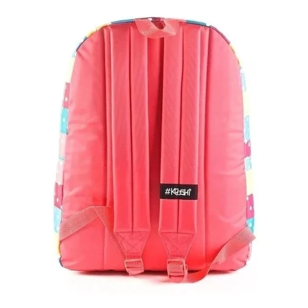 Mochila Escolar Kooshi Dots 17 Pulgadas Espalda Wabro 91322 - Imagen 2