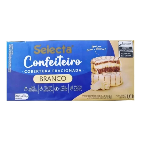 Chocolate Selecta Cobertura Blanco 1kg Mundo Kanata