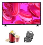 Smart Tv 42 + Sanguchera + Maquina De Pop