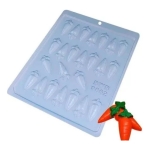 Molde En Acetato Zanahorias Pequeñas Kanata