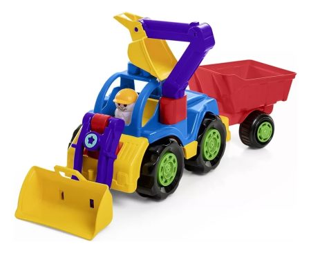 Tractor Completo Calesita Accesorios Desmontables Febo - Imagen 2
