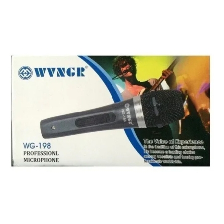 Microfono Karaoke Con Cable Wg-198 Mundo Kanata - Imagen 4