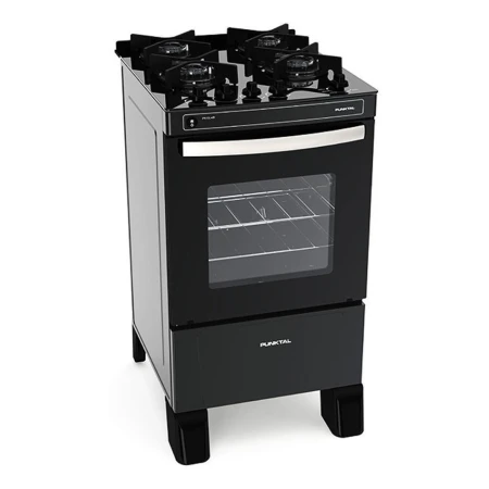 Cocina A Gas Punktal Pk-gl4b 3515 4 Hornallas Kanata