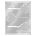 Molde Para Chocolate Chupetines De Corazon Parpen