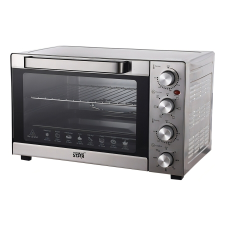 Horno De Mesa Eléctrico 60lts. 1900w Con Accesorios Kanata