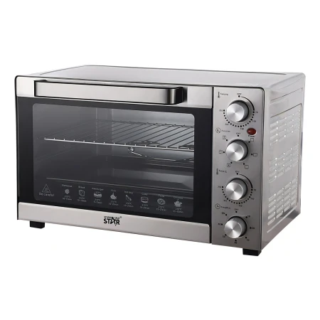 Horno De Mesa Eléctrico 60lts. 1900w Con Accesorios Kanata