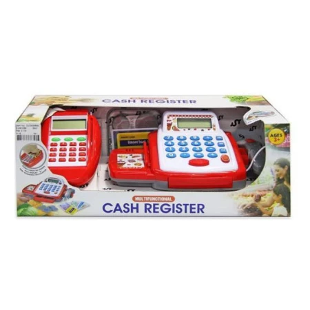 Caja Registradora De Juguete Con Datáfono Mundo Kanata