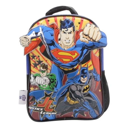 Mochila Liga De La Justicia De Espalda 30cm. Kanata