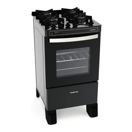 Cocina A Gas Punktal Pk-gl4b 3515 4 Hornallas Kanata - Imagen 4