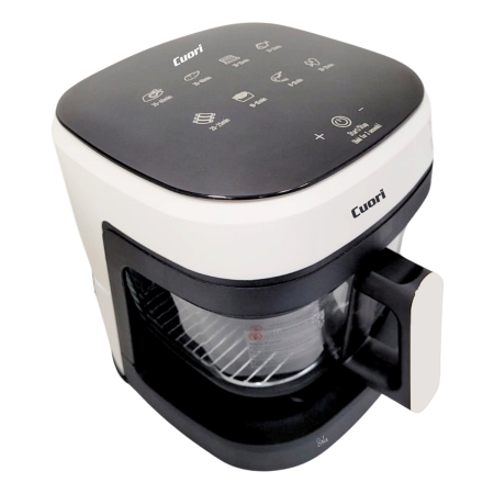 Freidora De Aire Cuori 4.5l 1400w Digital Cesta De Vidrio - Imagen 5