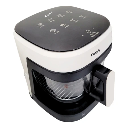 Freidora De Aire Cuori 4.5l 1400w Digital Cesta De Vidrio - Imagen 5