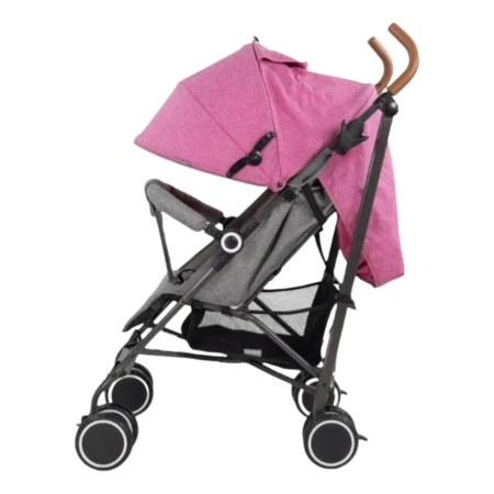 Coche Bebe Bebesit Clap 5103 Rosado - Imagen 2