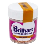 Glitter Brillantina Decorativa Comestible Naranja