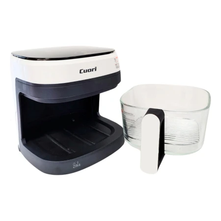 Freidora De Aire Cuori 4.5l 1400w Digital Cesta De Vidrio - Imagen 4