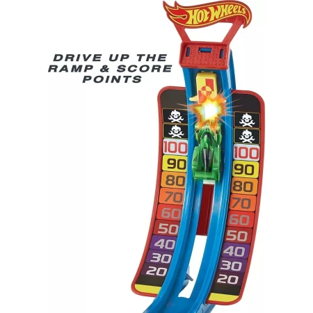 Pista Para Autos Action Desafio Del Pendulo Hot Wheels - H47 - Imagen 6