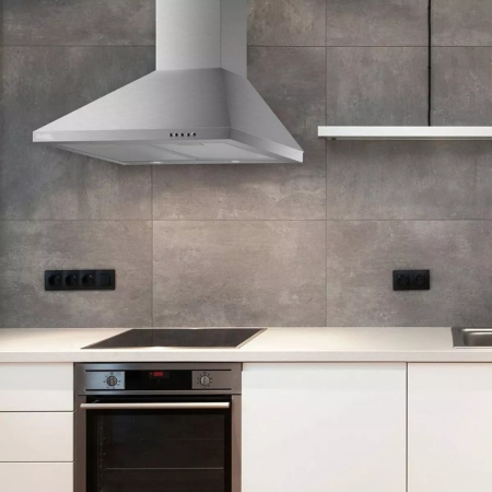 Campana De Cocina Xion Extractor 60 Cm En Acero Inox Kanata - Imagen 8
