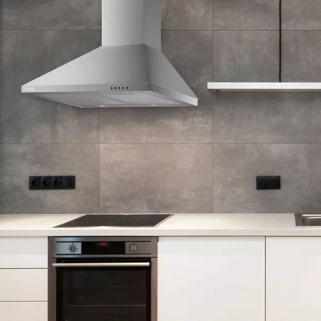 Campana De Cocina Xion Extractor 60 Cm En Acero Inox Kanata - Imagen 8