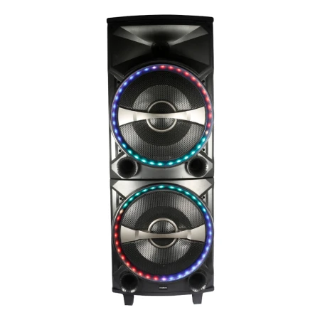 Parlante Doble De 12 PuLG. Nordmende Fm Led Aux Bt Usb - Imagen 3