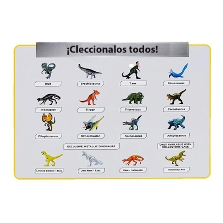 Pack X 3 Dinosaurios Con Slime Jurassic Wo - Imagen 4