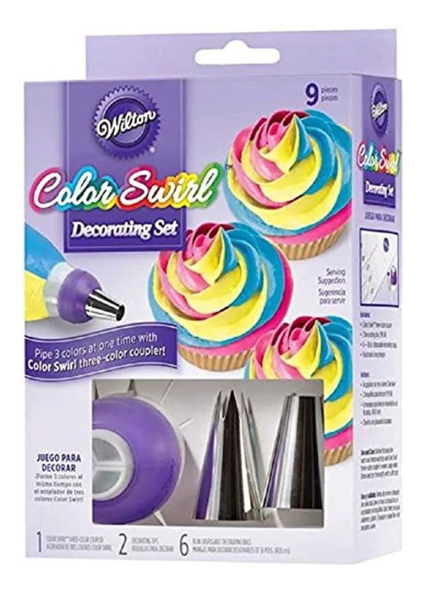 Wilton Color Swirl Decorating Set 1 - Mundo Kanata