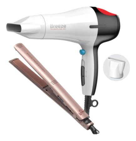 Planchita Elegance Keration + Secador Freeze