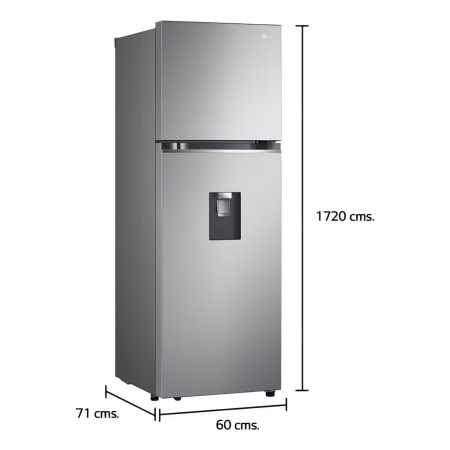 Refrigerador Top Freezer LG Vt34wpp Linear Cooling 334 Lts - Imagen 10