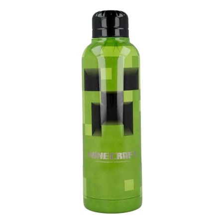 Vaso De Acero Inoxidable Minecraft Mundo Kanata