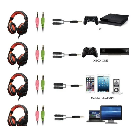 Auricular Meetion Gamer Con Micrófono Pc Play Station Xbox - Imagen 7