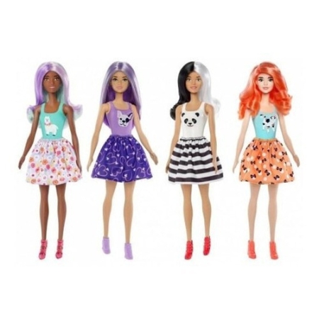 Muñeca Barbie Color Reveal Look Hlf83 Mundo Kanata - Imagen 2