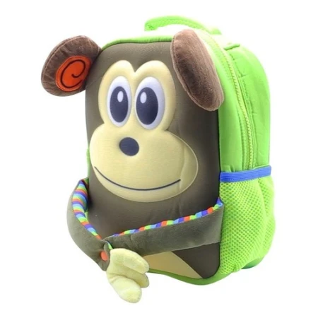 Mochila Espalda Jardin 11 PuLG Animalitos El Zoo Funny Land - Imagen 2