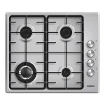 Anafe A Gas Enxuta Aenx542 Plateado 220v 4 Hornallas Kanata
